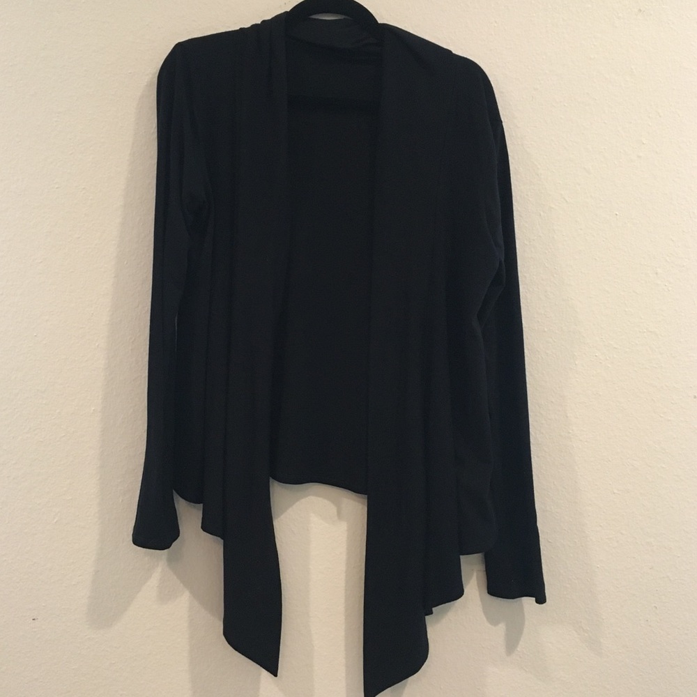 Black cardigan